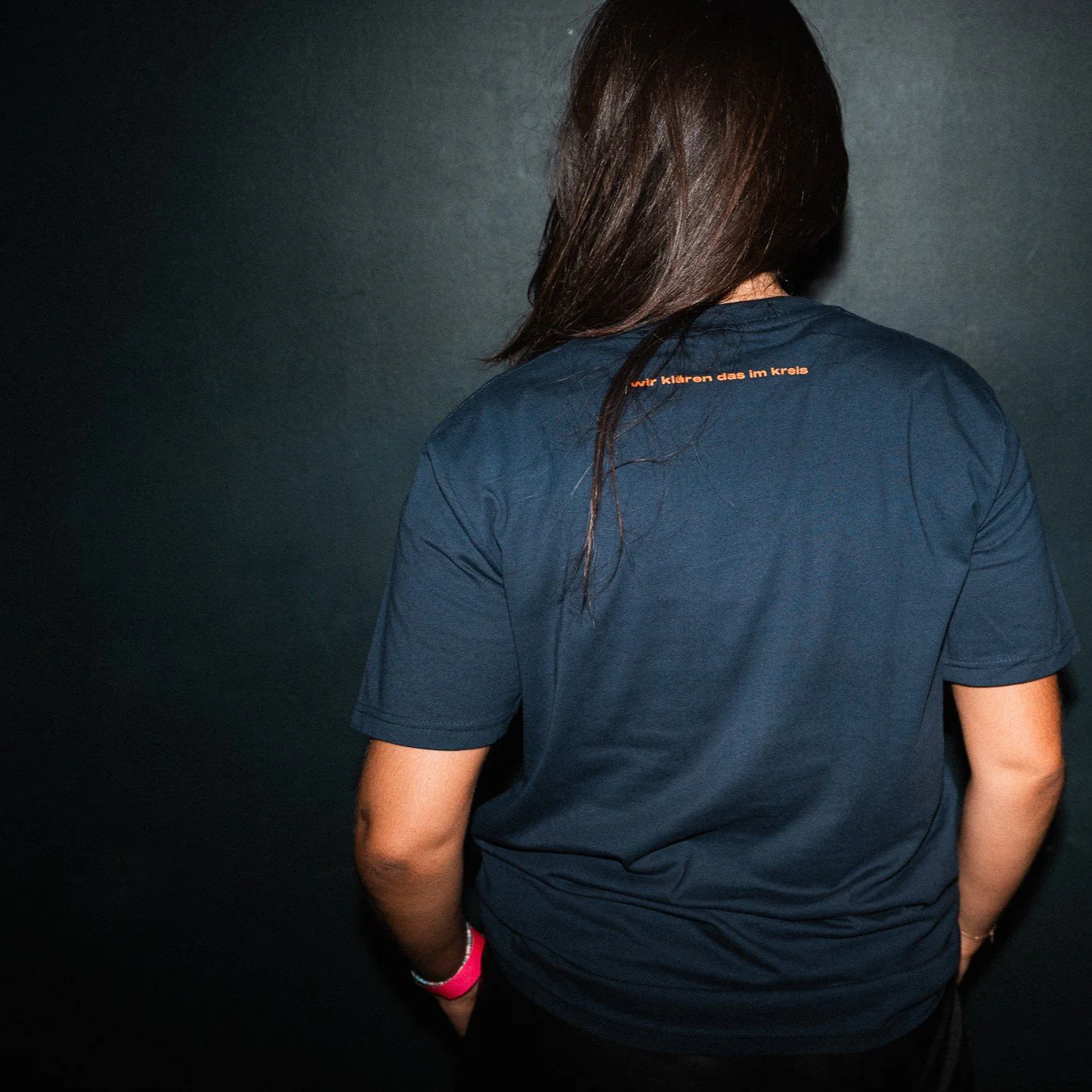 DLTLLY | SHIRT | NAVY ORANGE - Image 3