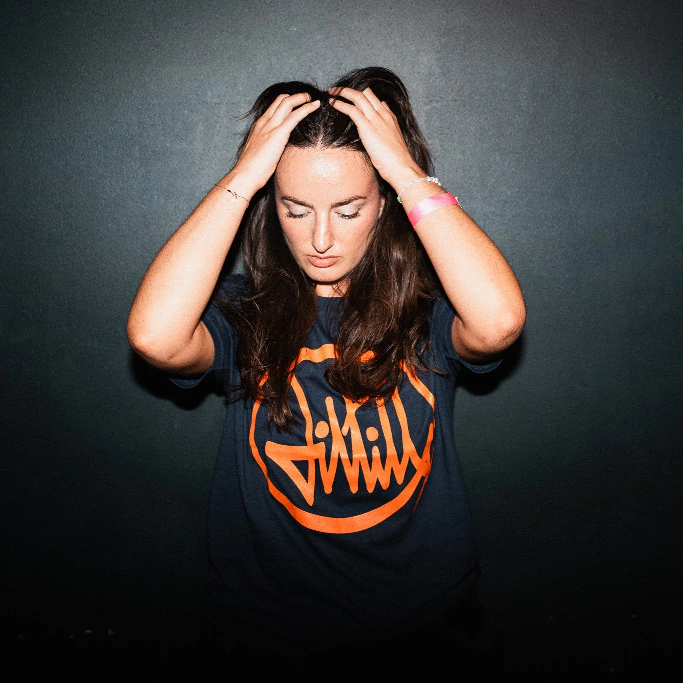 DLTLLY | SHIRT | NAVY ORANGE - Image 4